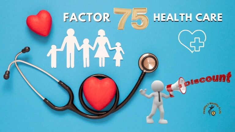 Factor 75 Healthcare Discount | Boosting Wellness with Affordability